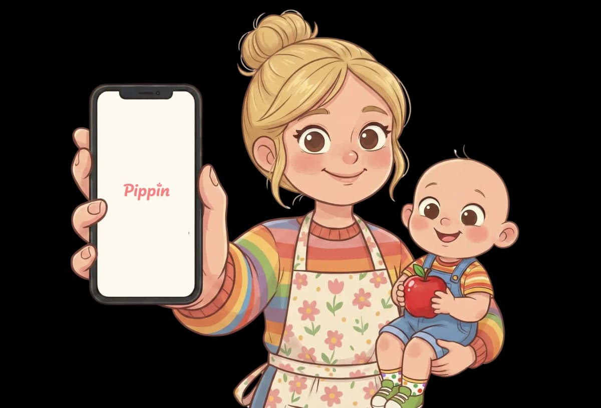 Mom using Pippin app